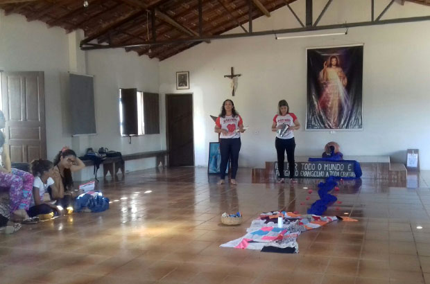 O encontro aconteceu na Casa de Retiro São Francisco Xavier, em Guajeru. Fotos: Zete Coutinho/PASCOM Guajeru